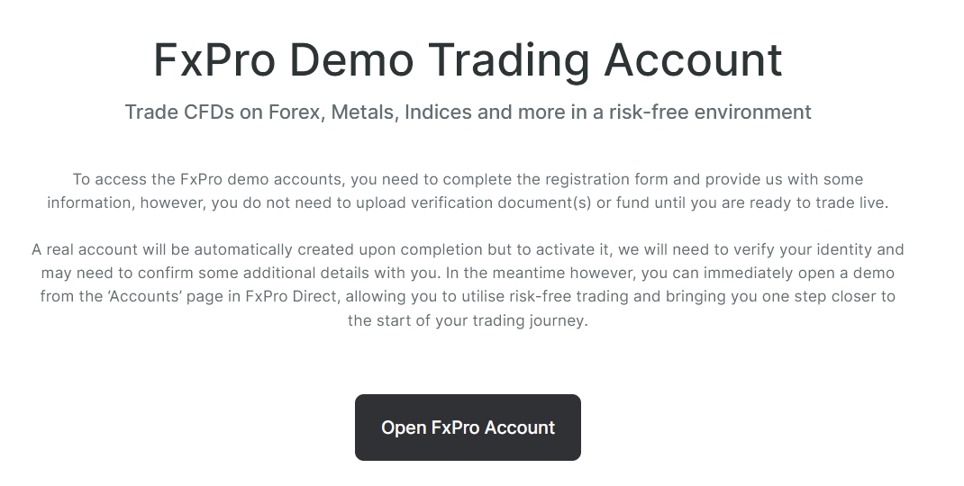 fxpro-demo-account